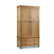 Solid oak deals wardrobe sale